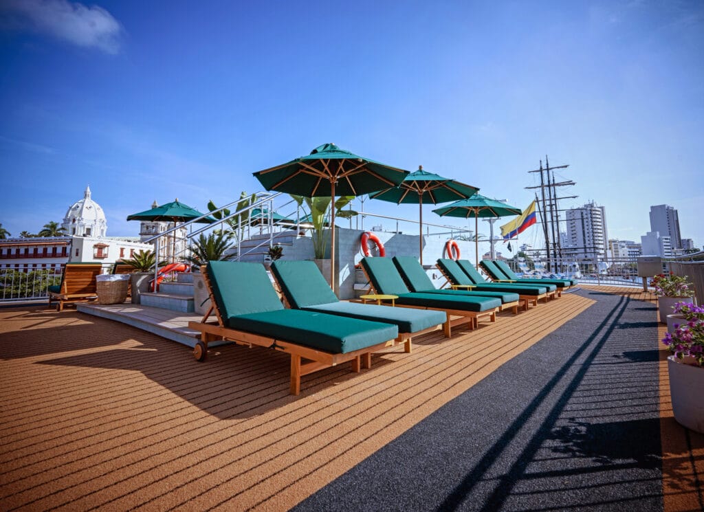 AmaMagdalena Sun Deck | AmaWaterways