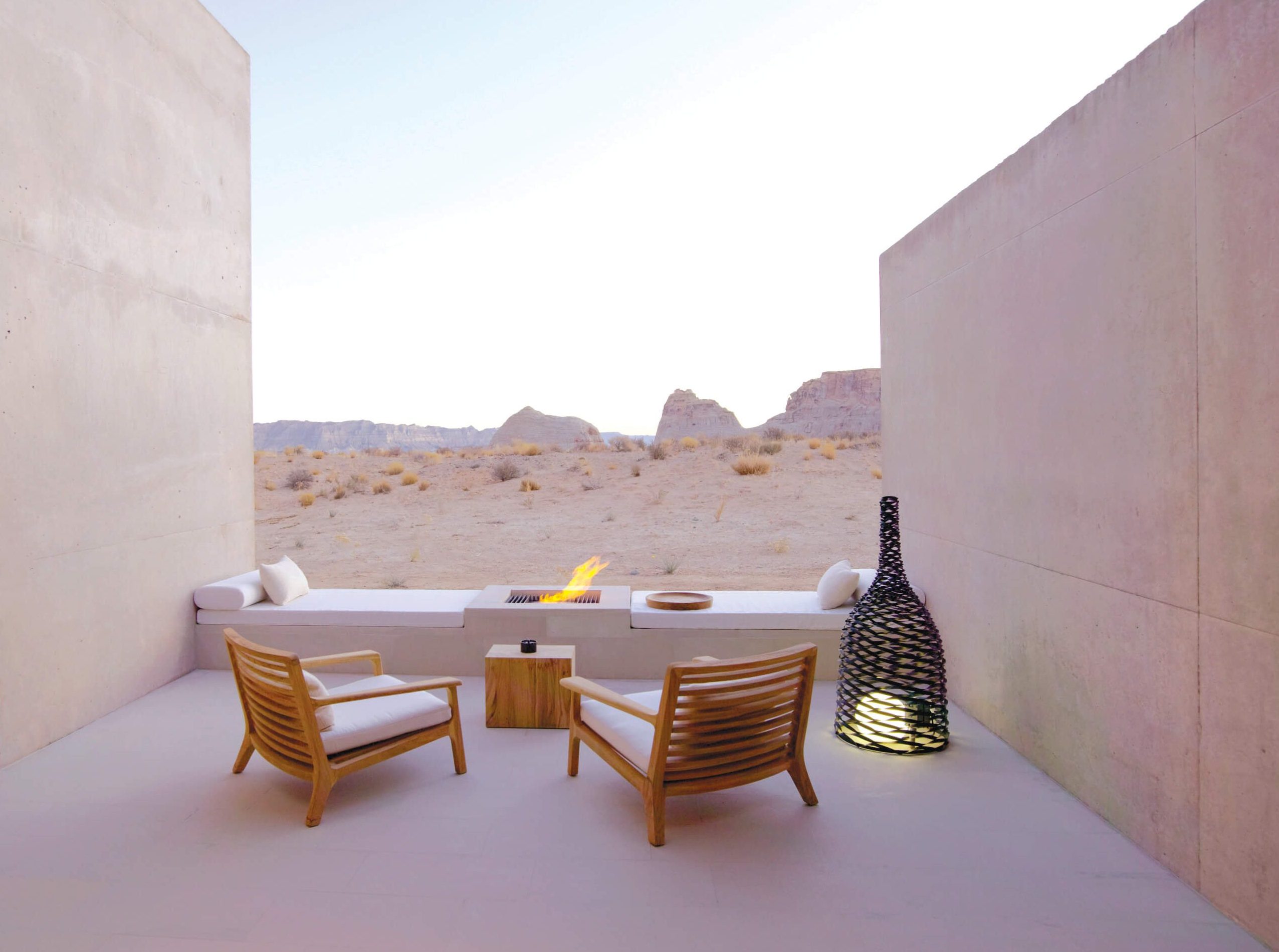 Amangiri Suite Desert Lounge