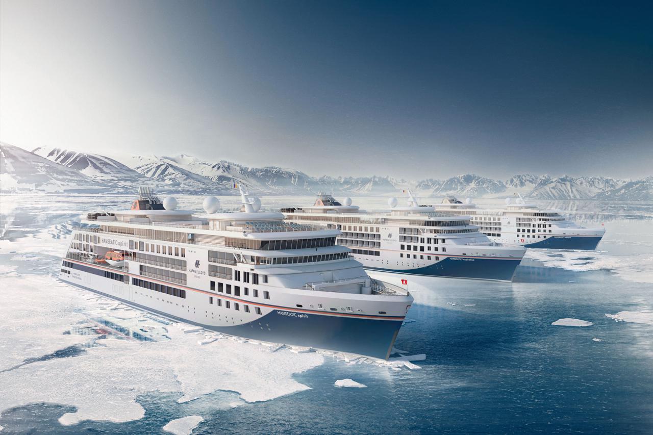 Hapag-Lloyd Hanseatic expedition ships