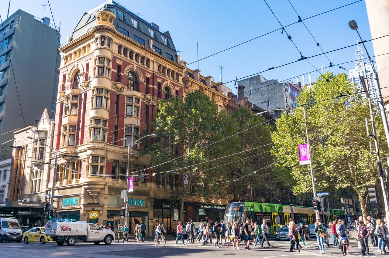 Collins Street in Melbourne