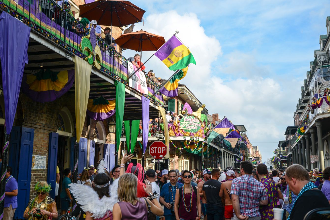 Mardi Gras in Louisiana, USA