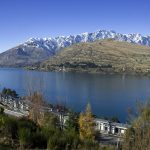 View from above The Rees Hotel Queenstown