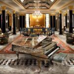 Liberace's piano in The Promenade at The Dorchester. Image supplied.