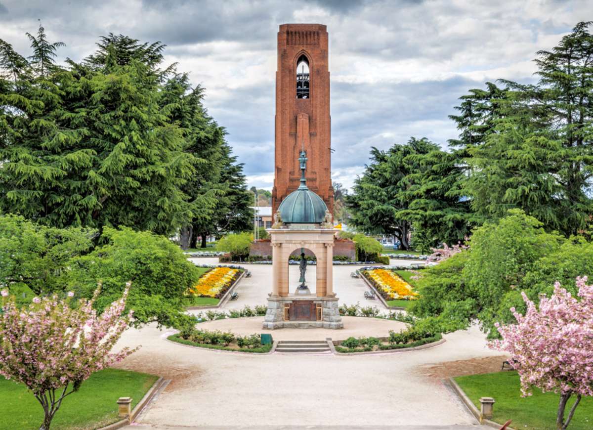 Bathurst War Memorial Carillon. Image credit David Roma