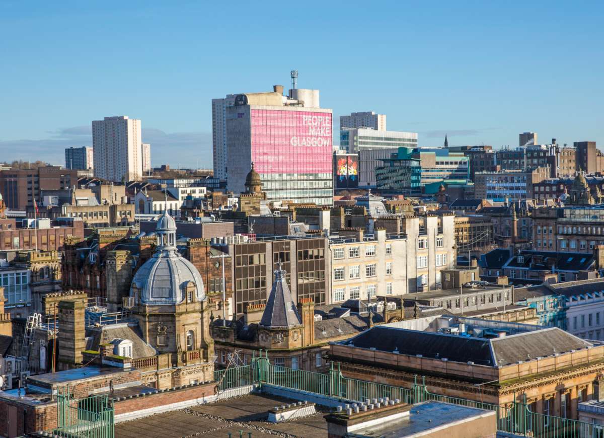 The Lighthouse -view of the Glasgow skyline from The Lighthouse - credit Visit Scotland - Kenny Lam