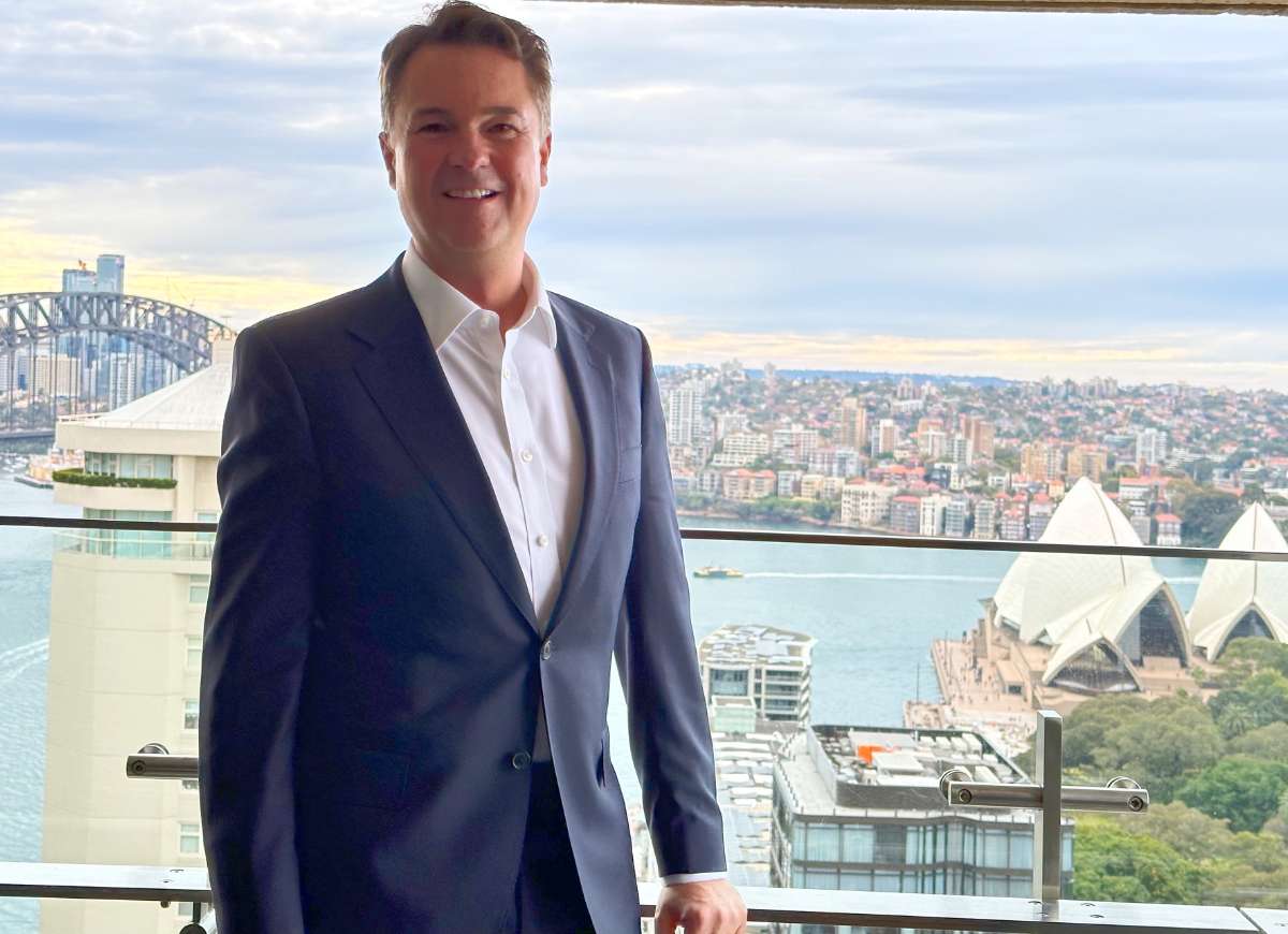 Tom Rowntree at Presidential Suite, InterContinental Sydney, credit Katrina Holden