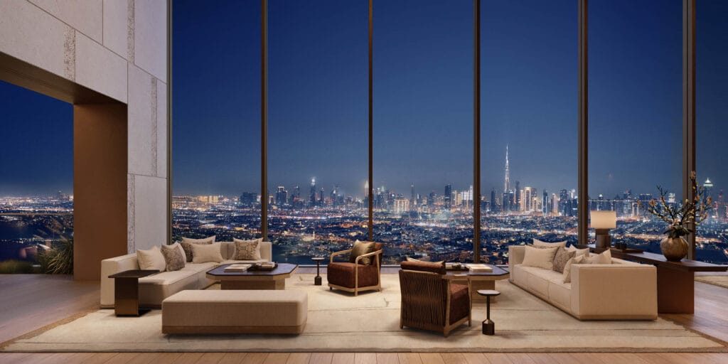 Aman Residences, Dubai | Five-Bedroom Residence, Living Room