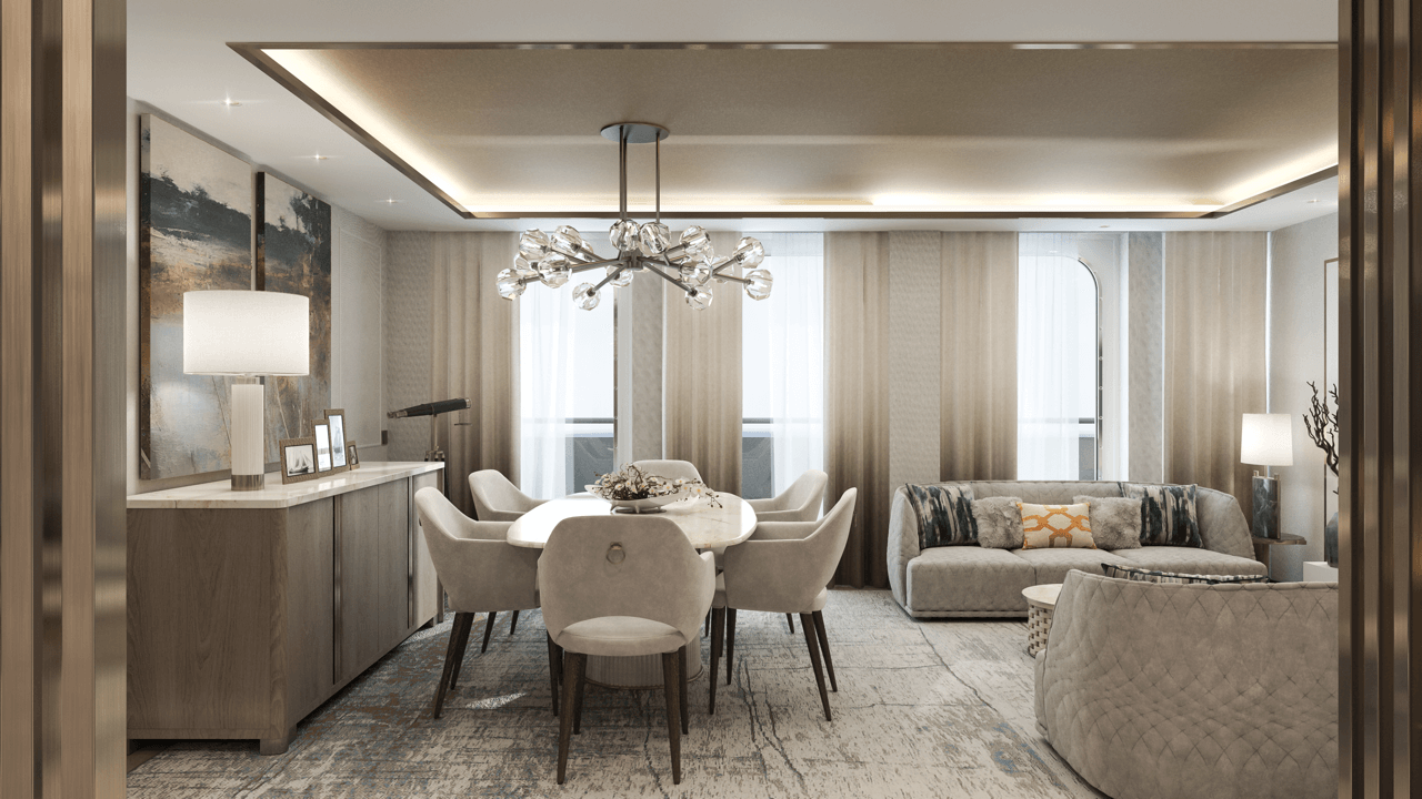 Crystal Unveils Guest Suite Design on Crystal Endeavor