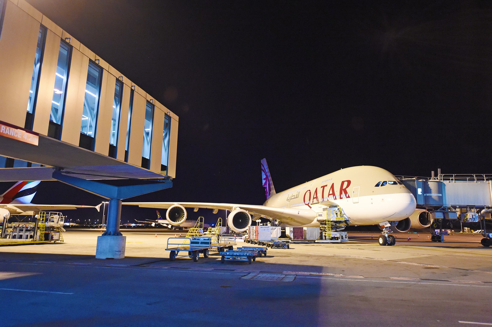 Qatar Airways A380 Service Makes First Touchdown in Perth