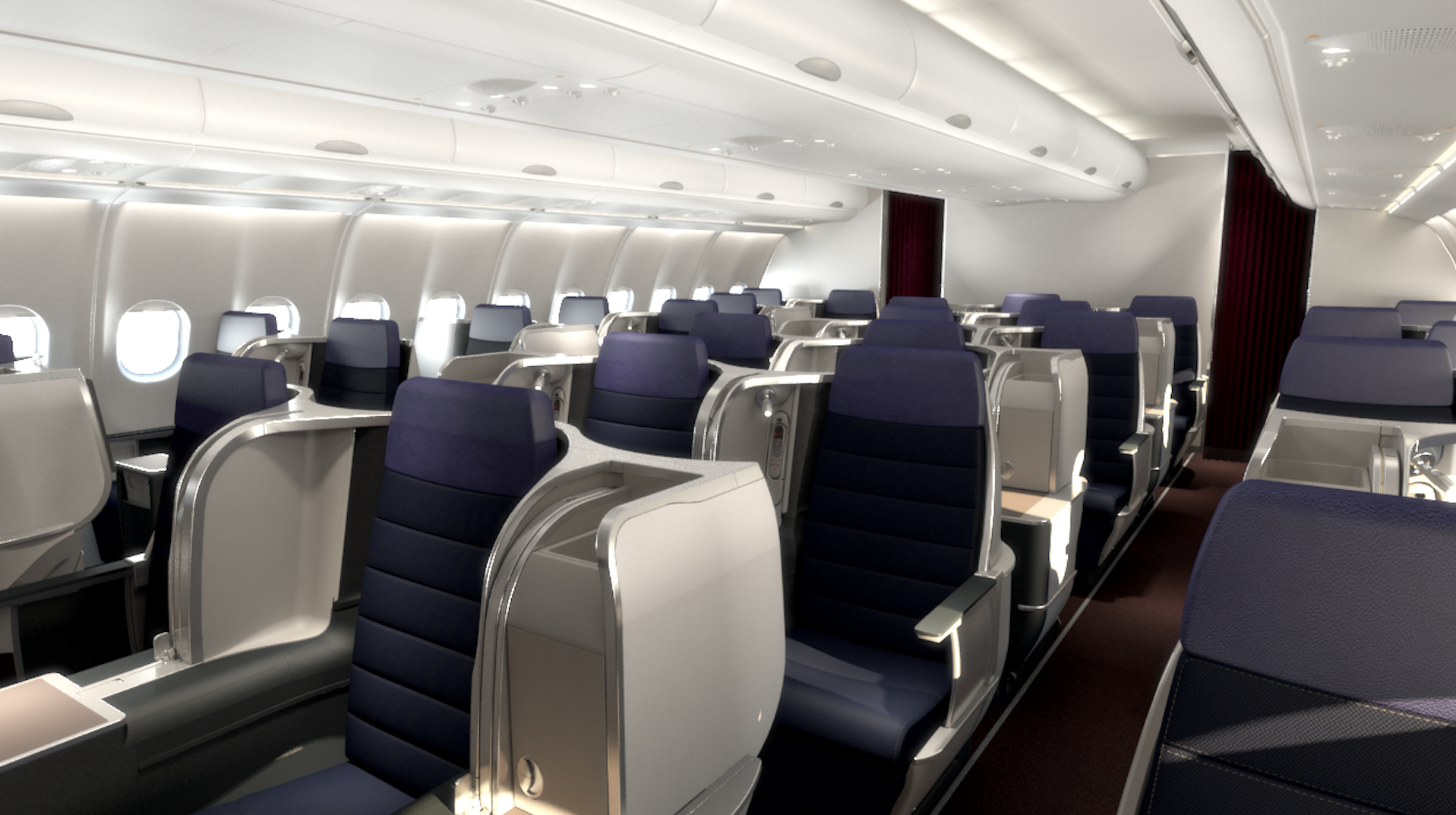 Malaysia Airlines Business Class on MH123