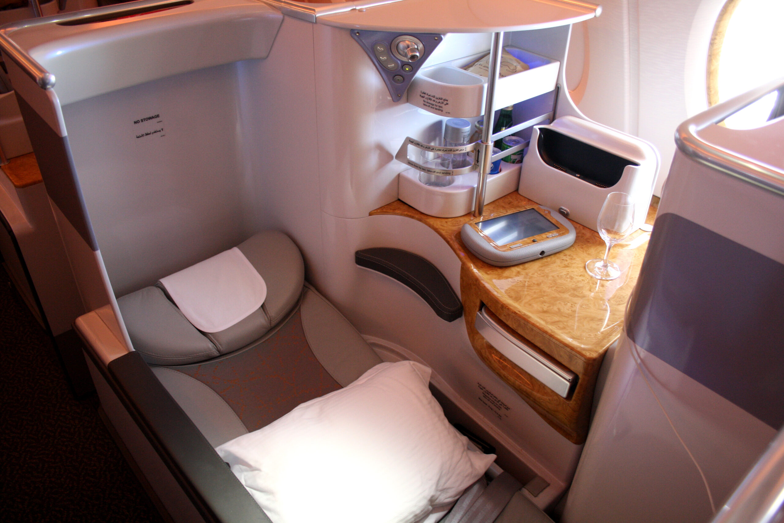 Emirates First Class on EK413