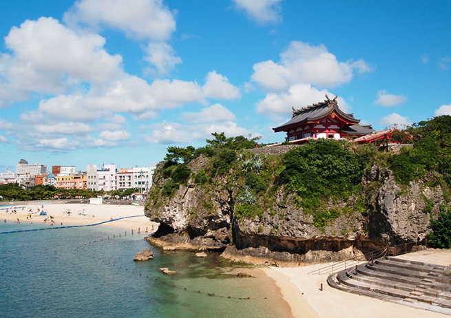 Tropical paradise at Okinawa, Japan