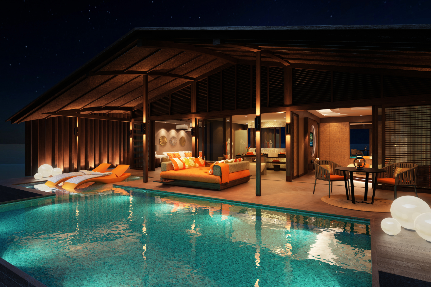 Retro chic arrives in the Maldives