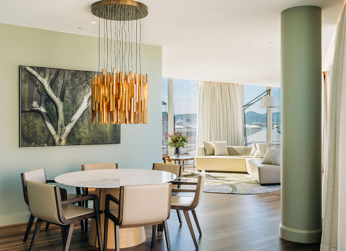 New hotel suites at The Tasman in Hobart