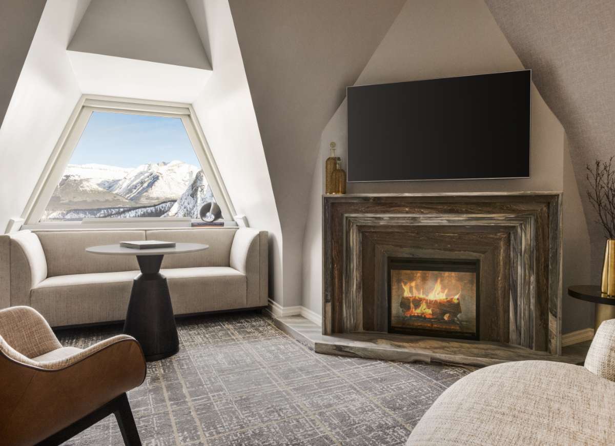 Stylish new suites at Fairmont Banff Springs