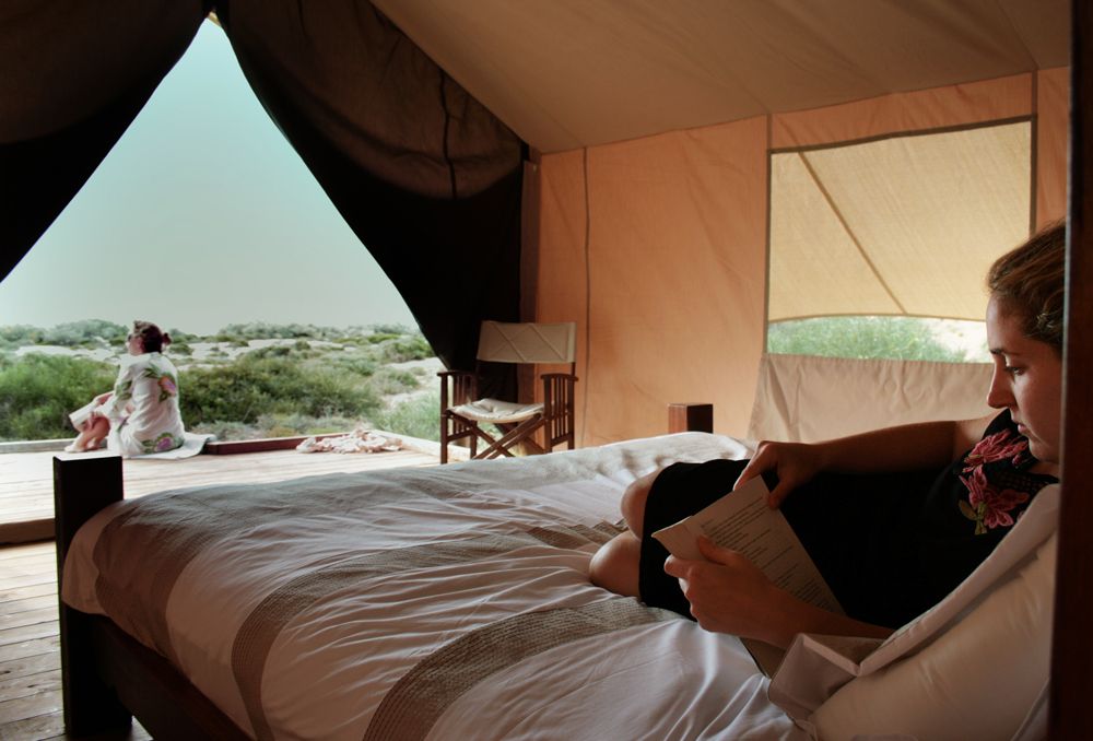 Sal Salis is an eco-luxury camp, tonally in tune with its local environment