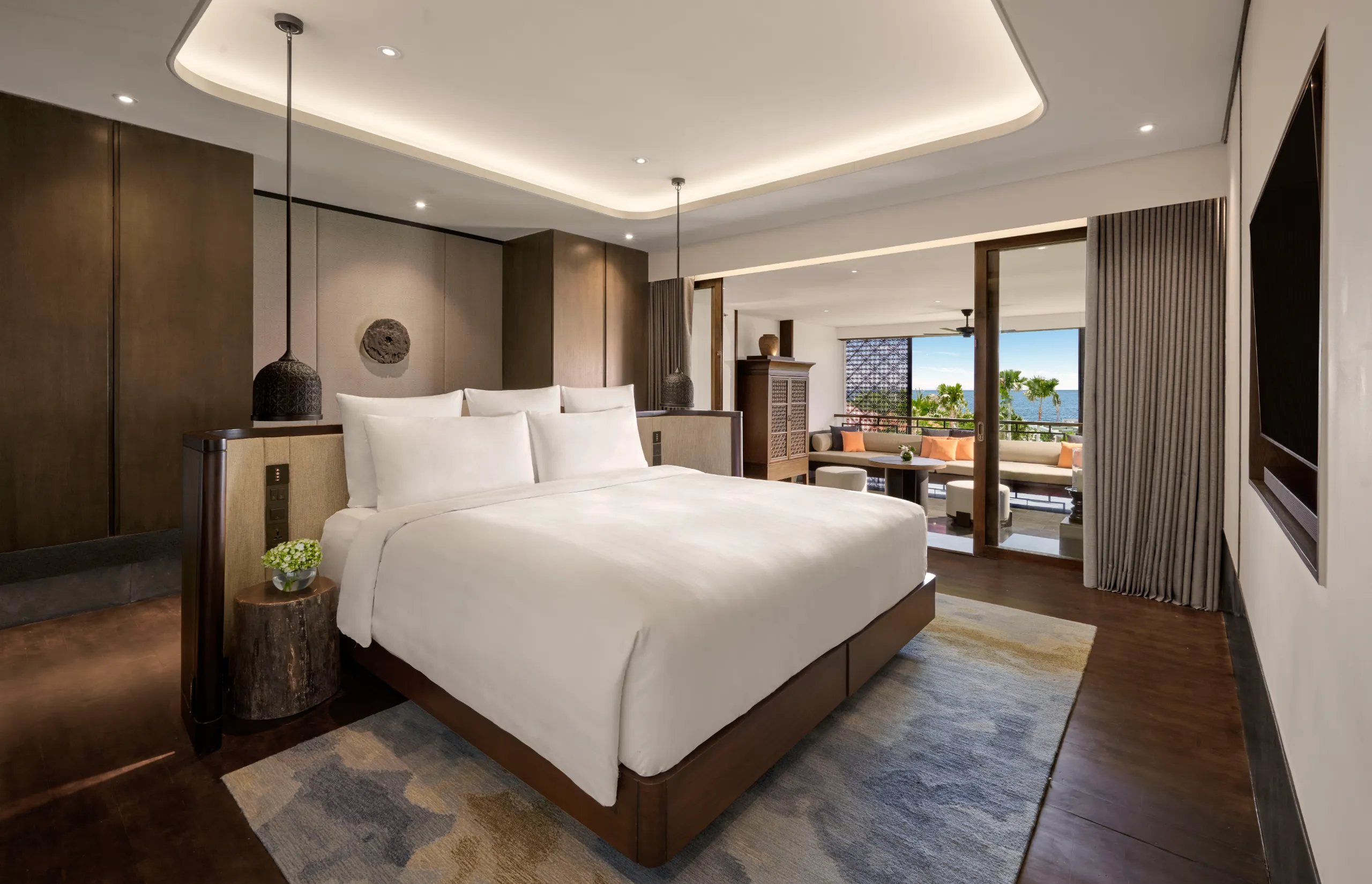 InterContinental Bali Sanur Resort - Spa Suite Ocean View Bedroom