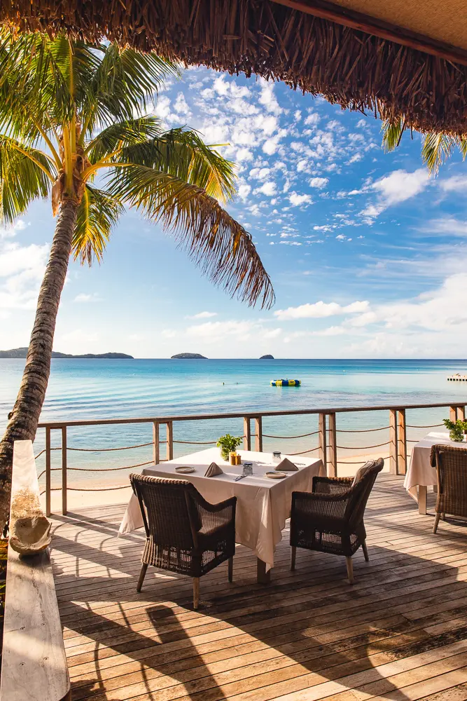 Beach Shack at Kokomo Private Island, Fiji