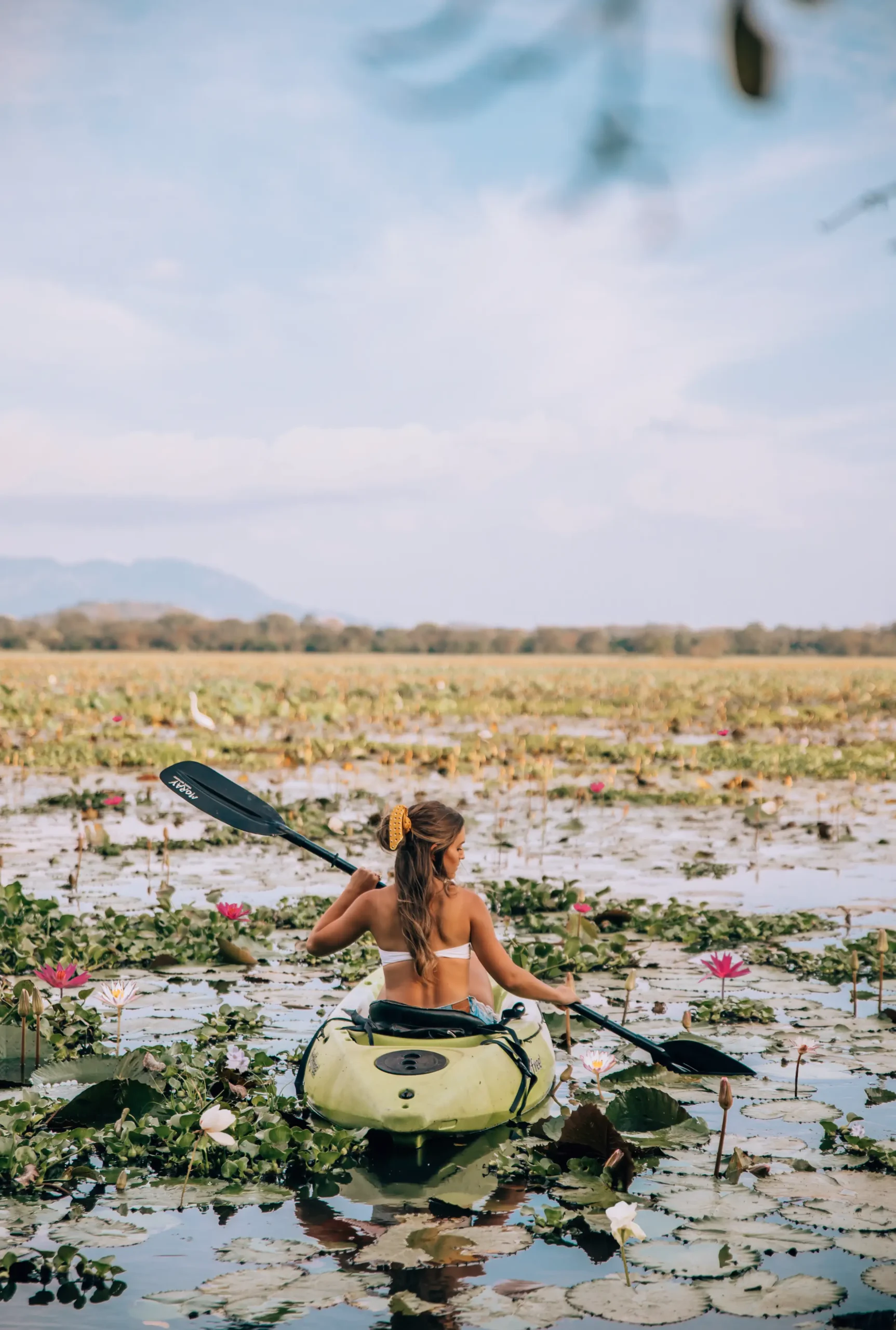 UGA Escapes - Kayaking through Wannamaduwa Reservoir at dawn or dusk