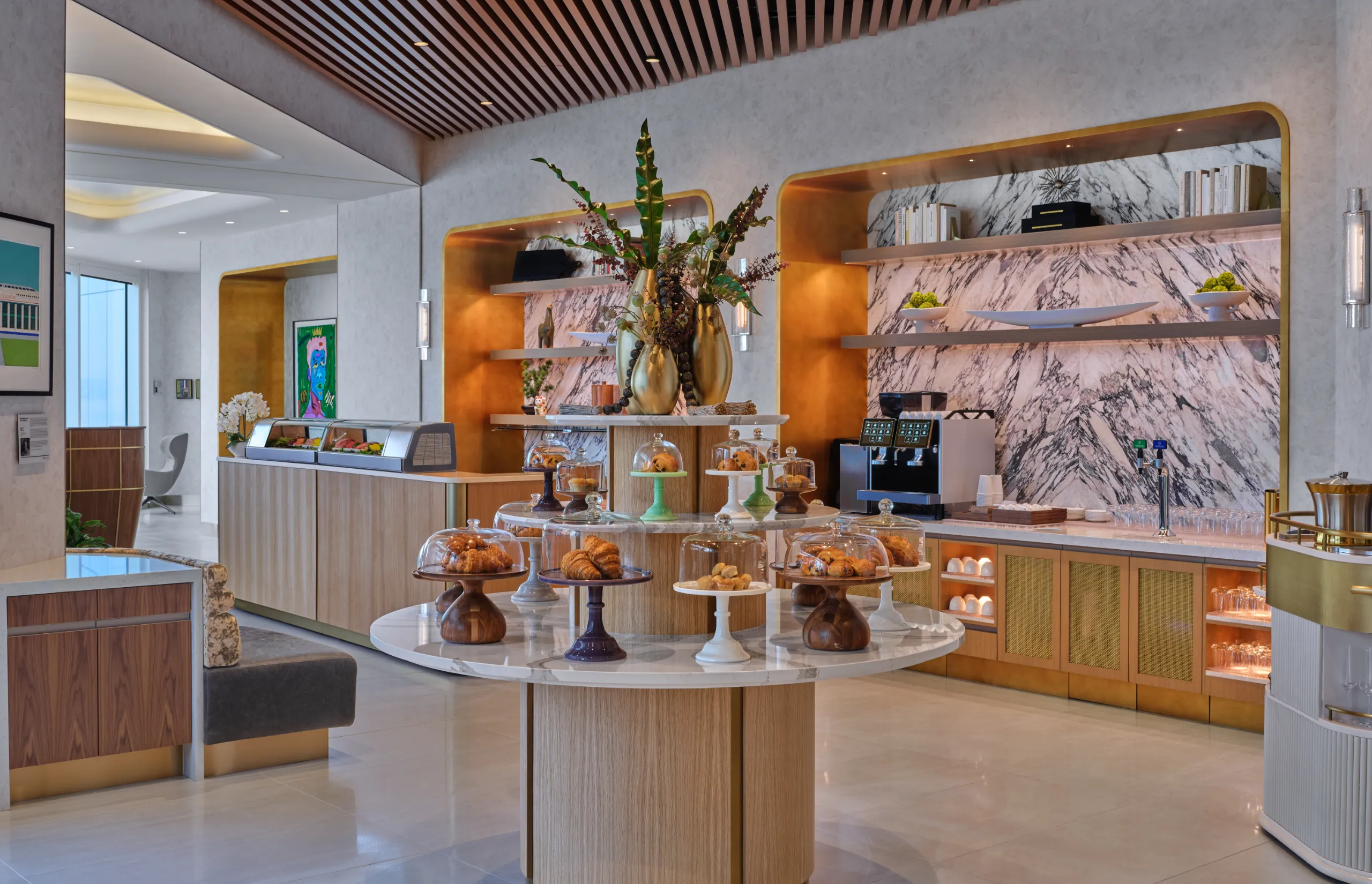 Delta One Lounge LAX - Dessert
