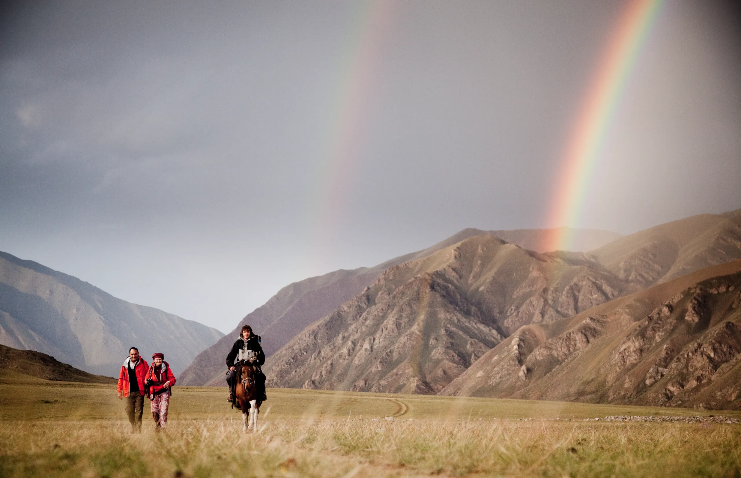 Exploration by foot or by horse is ideal in Mongolia - Photographer Cam Cope