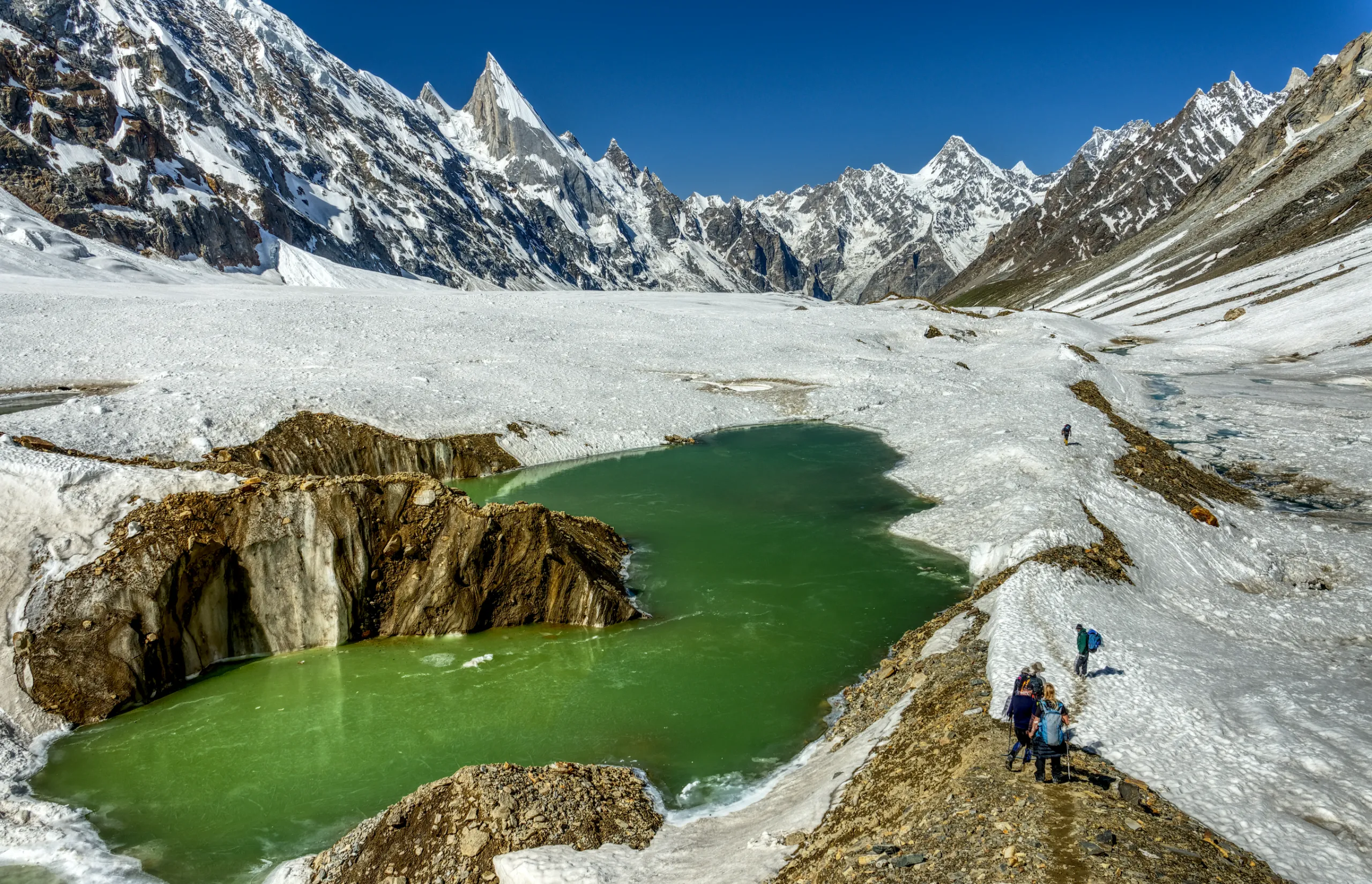 Trekking towards K2 Base Camp in Pakistan's rugged Karakoram range - Photographer Michael Grimwade