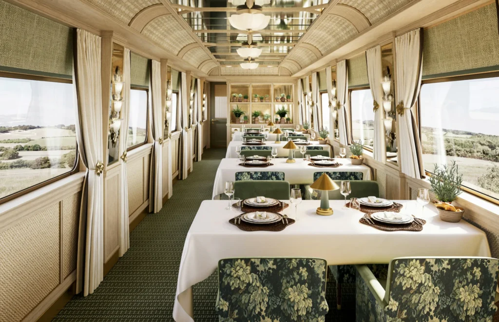 Belmond Britannic Explorer Dining Car | LVMH
