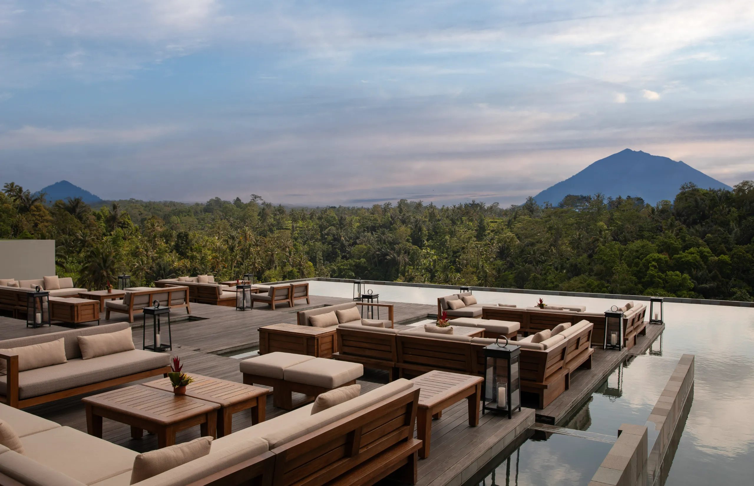 Anantara Ubud Bali Resort - Lobby deck