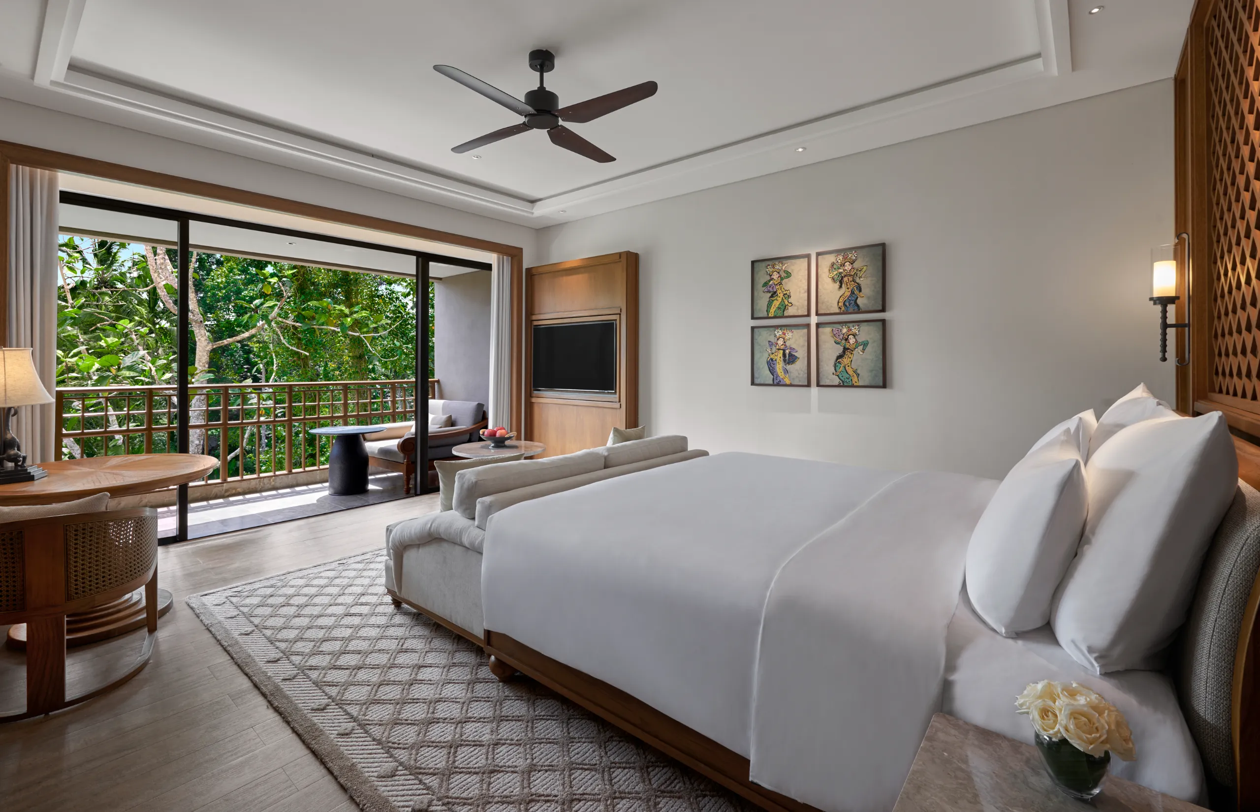 Anantara Ubud Bali Resort - Forest View Suite - Bedroom