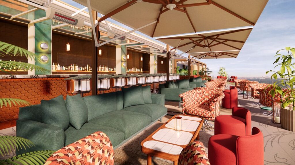 W Prague: The Rooftop | Credit: Marriott