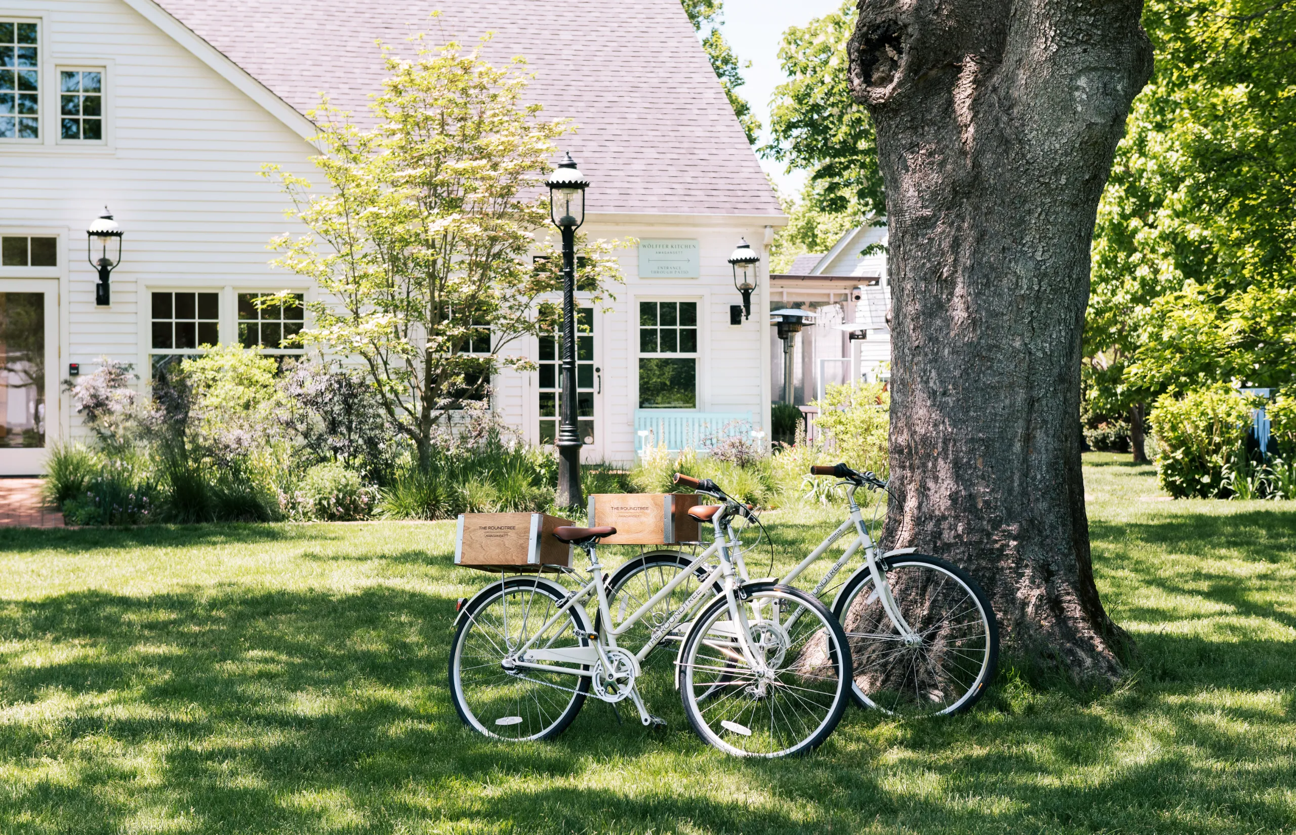 Luxury Travel Summer 2025 issue - Roundtree Bikes in Amagansett Square