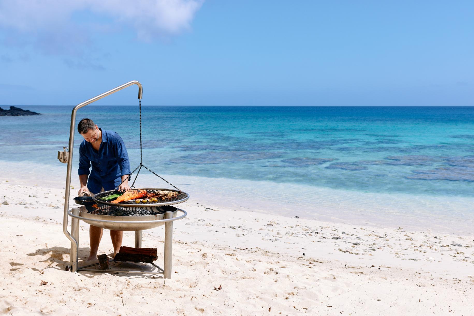 One of Australia’s best chefs is hosting a gastronomic escape on a Fijian private island