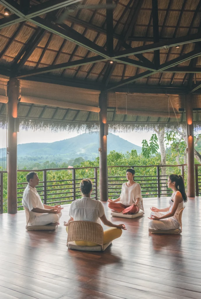 Kamalaya Wellness Sanctuary - Group Meditation