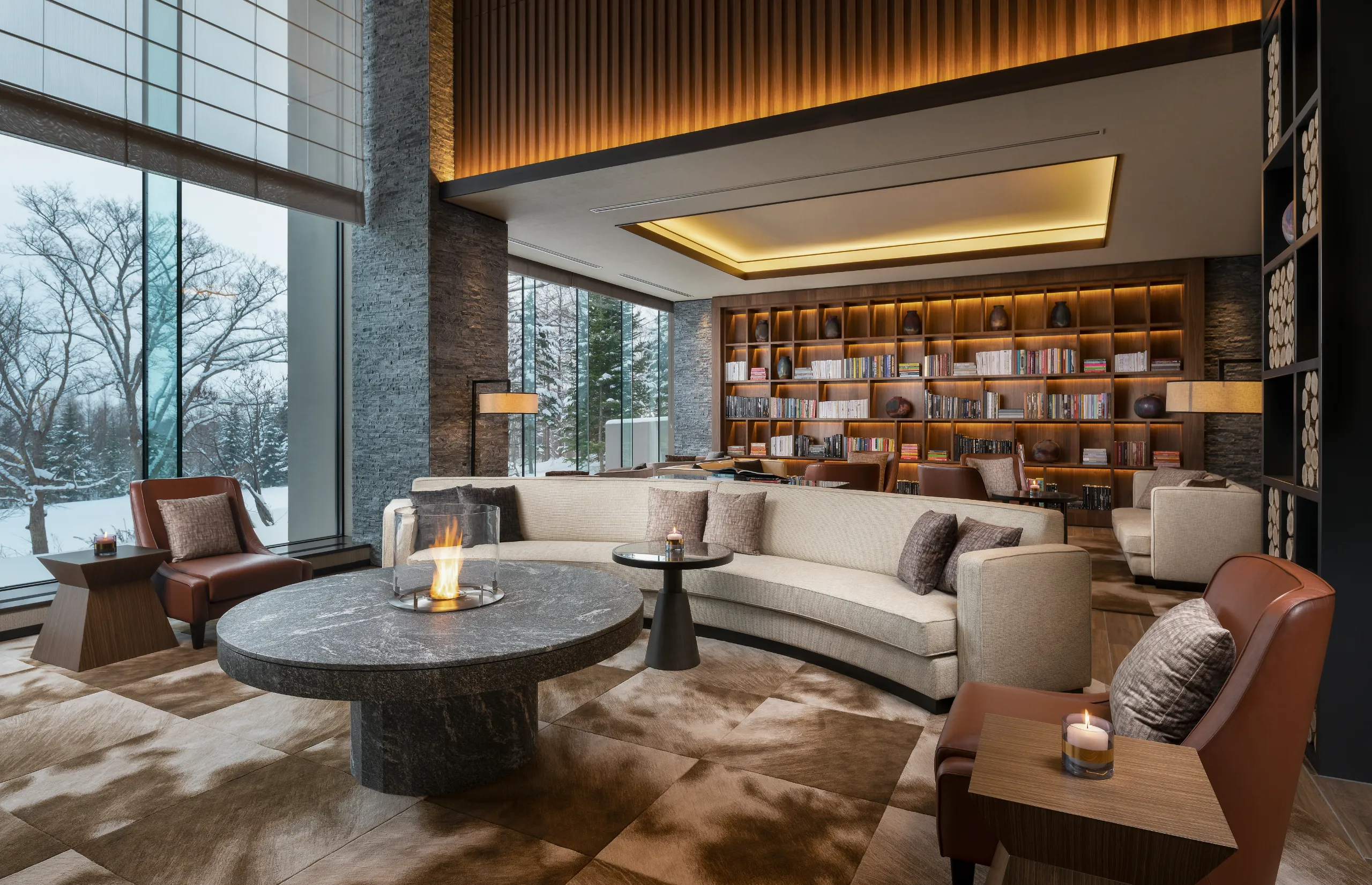Higashiyama Niseko Village, a Ritz-Carlton Reserve - Ume Lounge - White Season