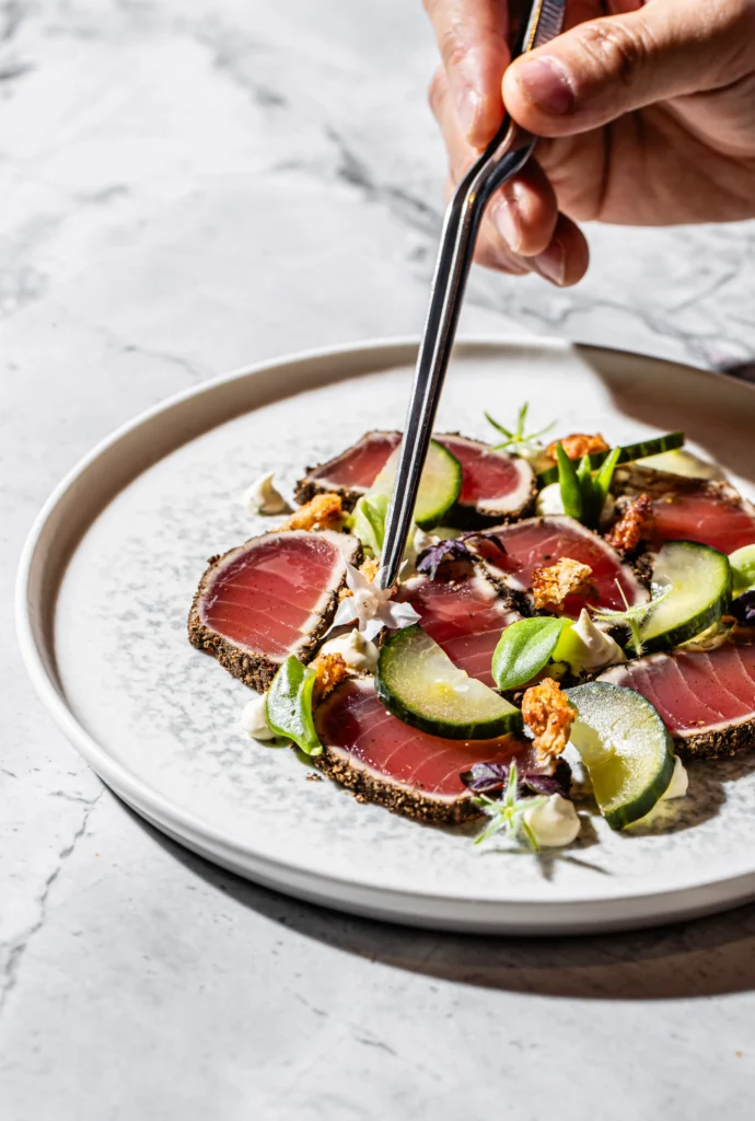 W Sydney | Pastrami Spiced Tuna Tataki