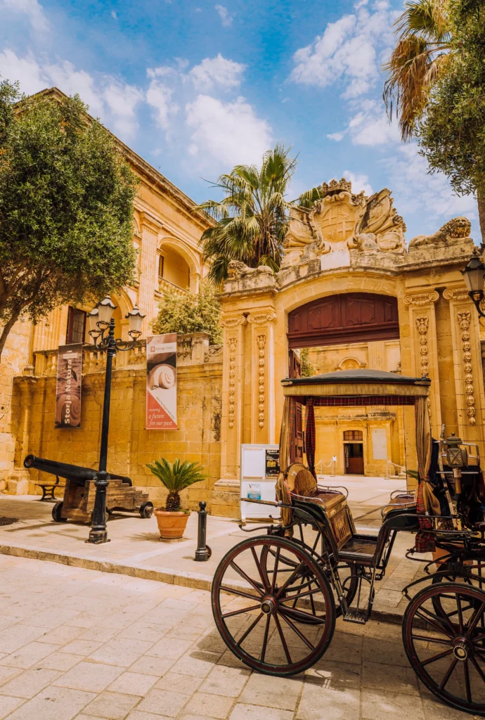 Malta - Mdina Horse and Cart
