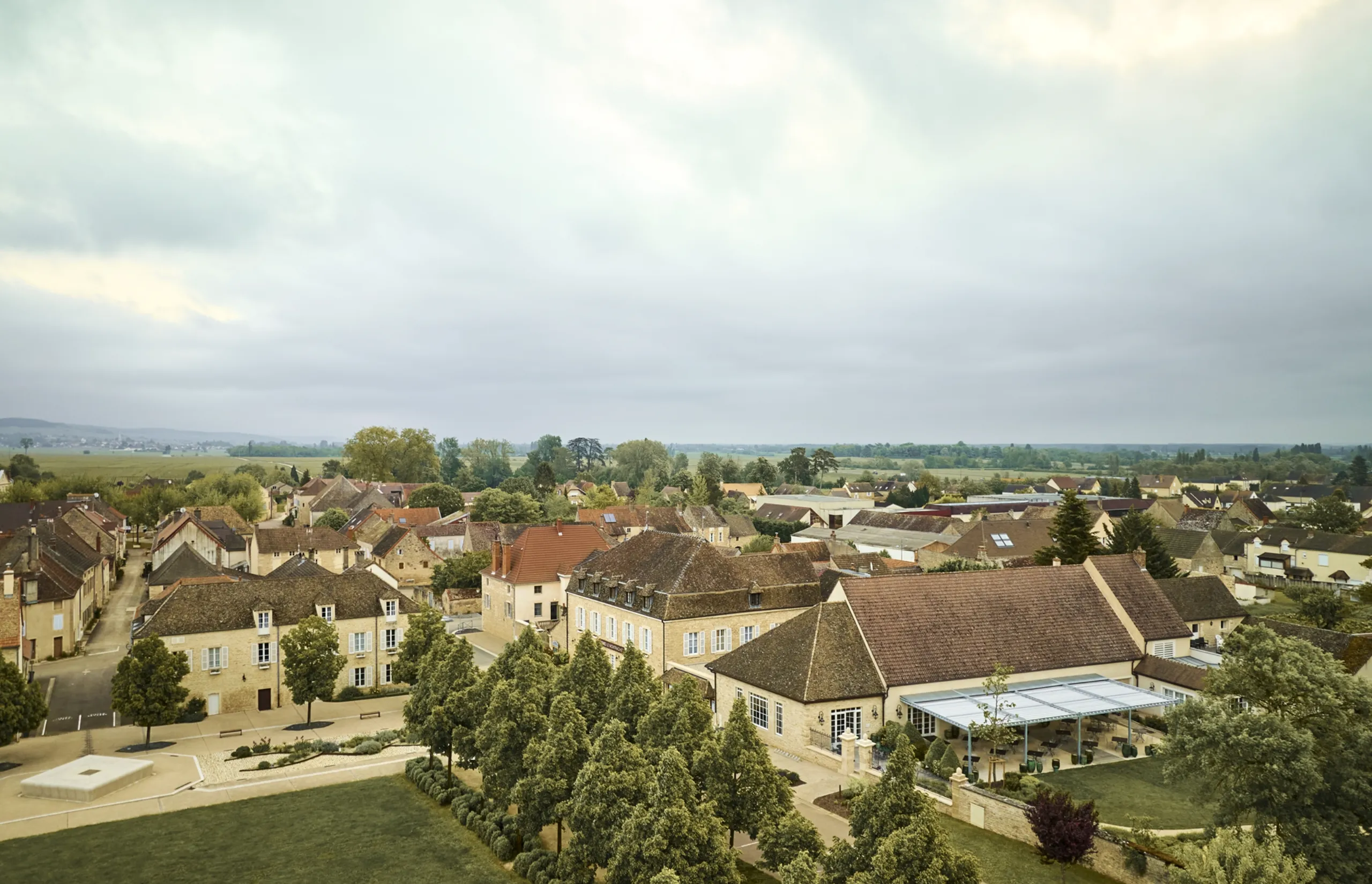 COMO Le Montrachet - Village Aerial Shot