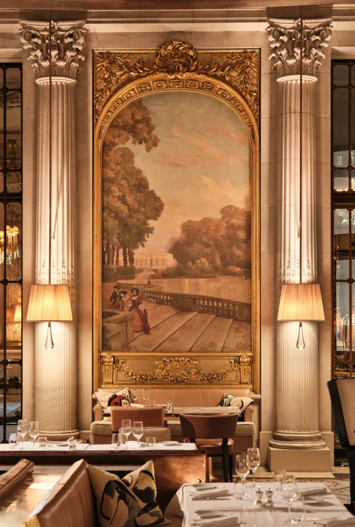 Authentic experiences - le meurice restaurant le dali painting HR mark read