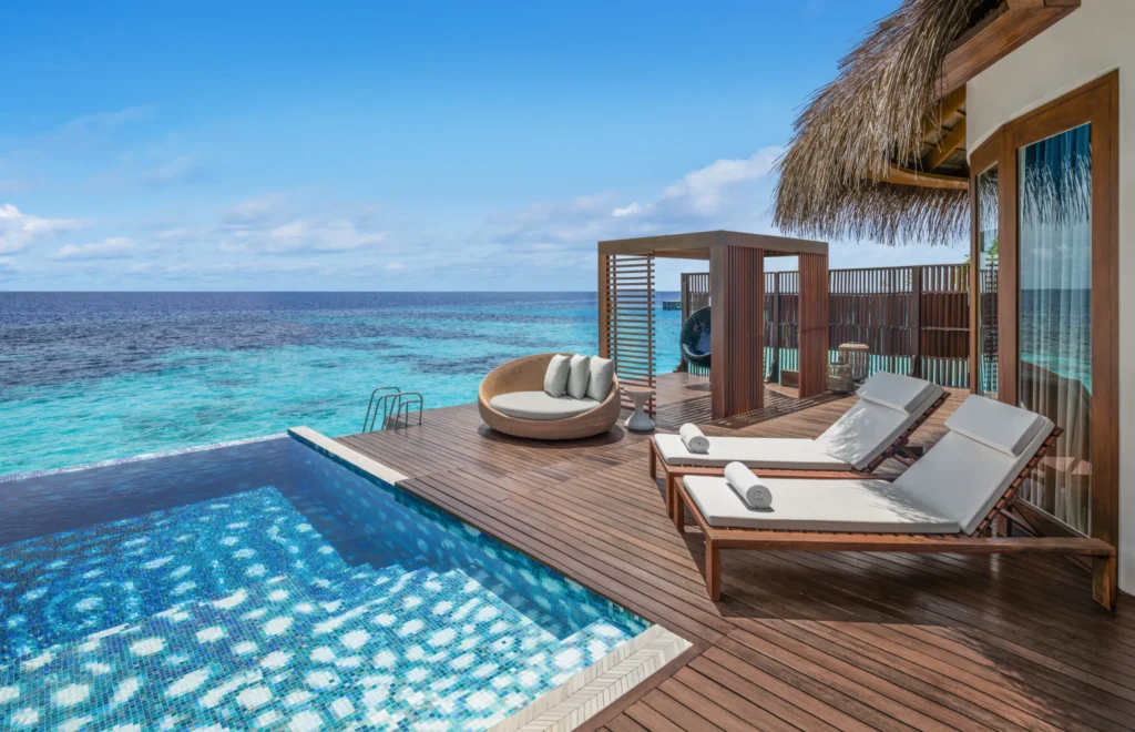 W Maldives - Premier Overwater One Bedroom Villa - Outdoor Deck