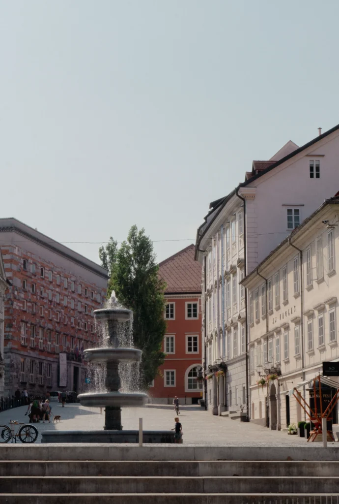 Ljubljana, Slovenia - Streets by the Ljubljanica River credit Natasha Bazika