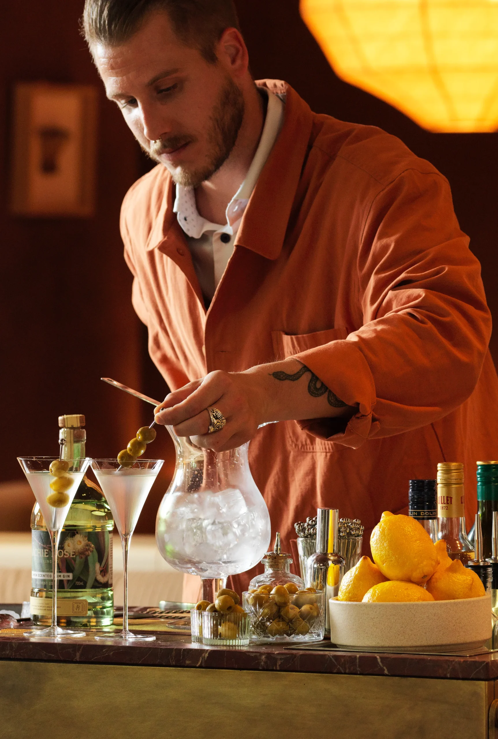 Sofitel Sydney Wentworth - The Bar Tilda Martini Experience - credit Jason Loucas