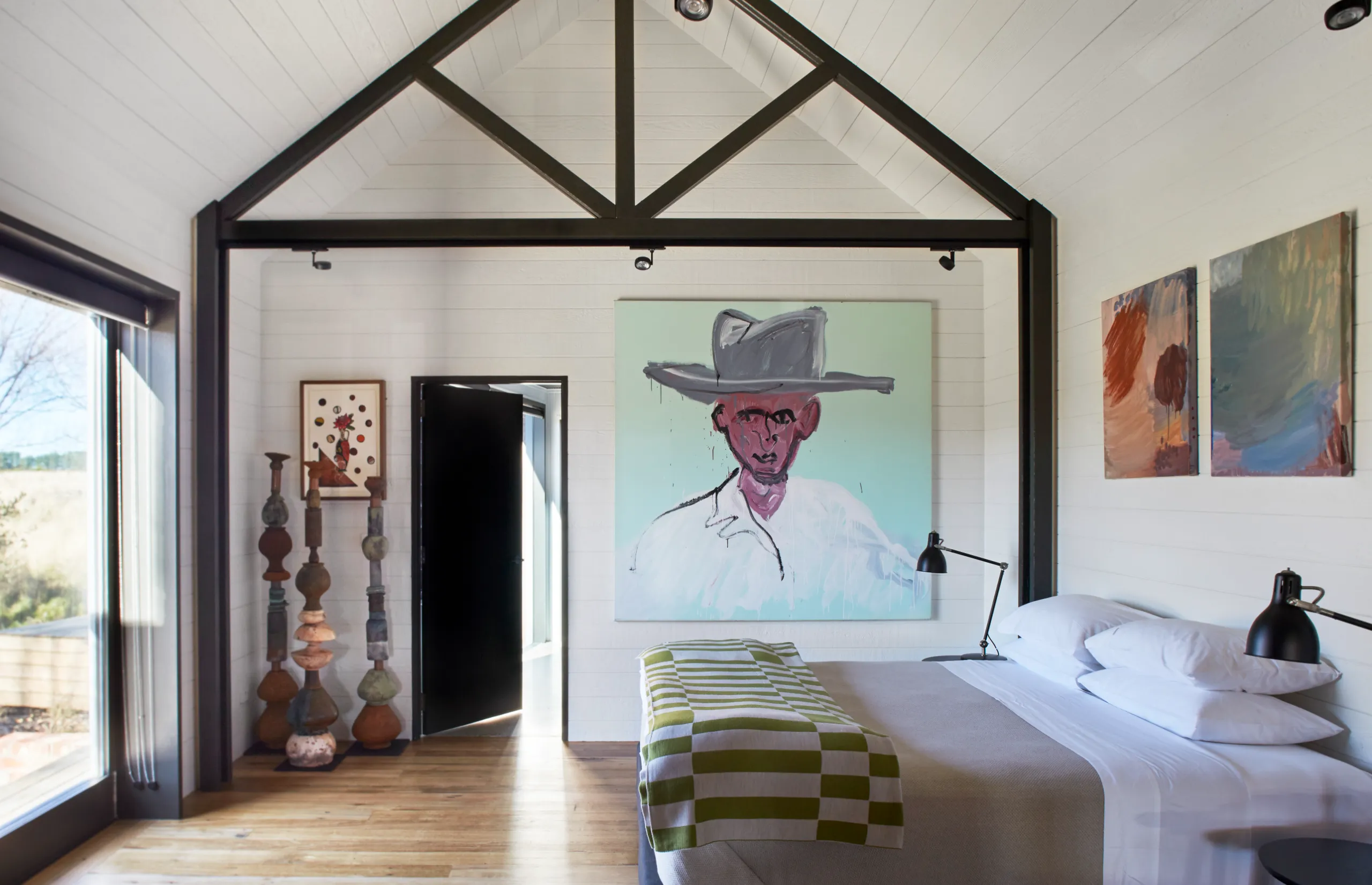 Mona Farm - SQ Bedroom + Adam Cullen
