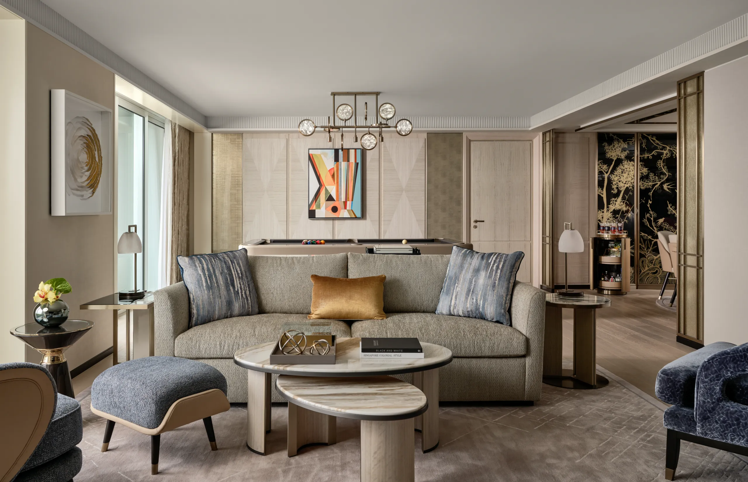 Marina Bay Sands | Sands Signature Suite | Pool Table