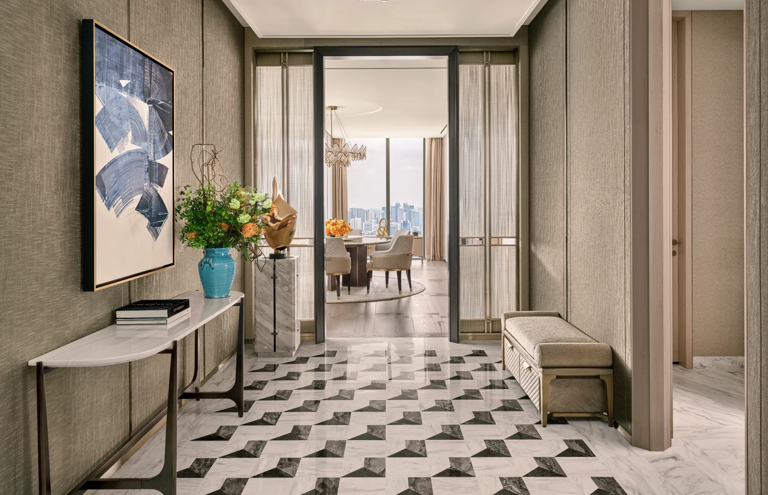 Marina Bay Sands | The Presidential Arrival Foyer