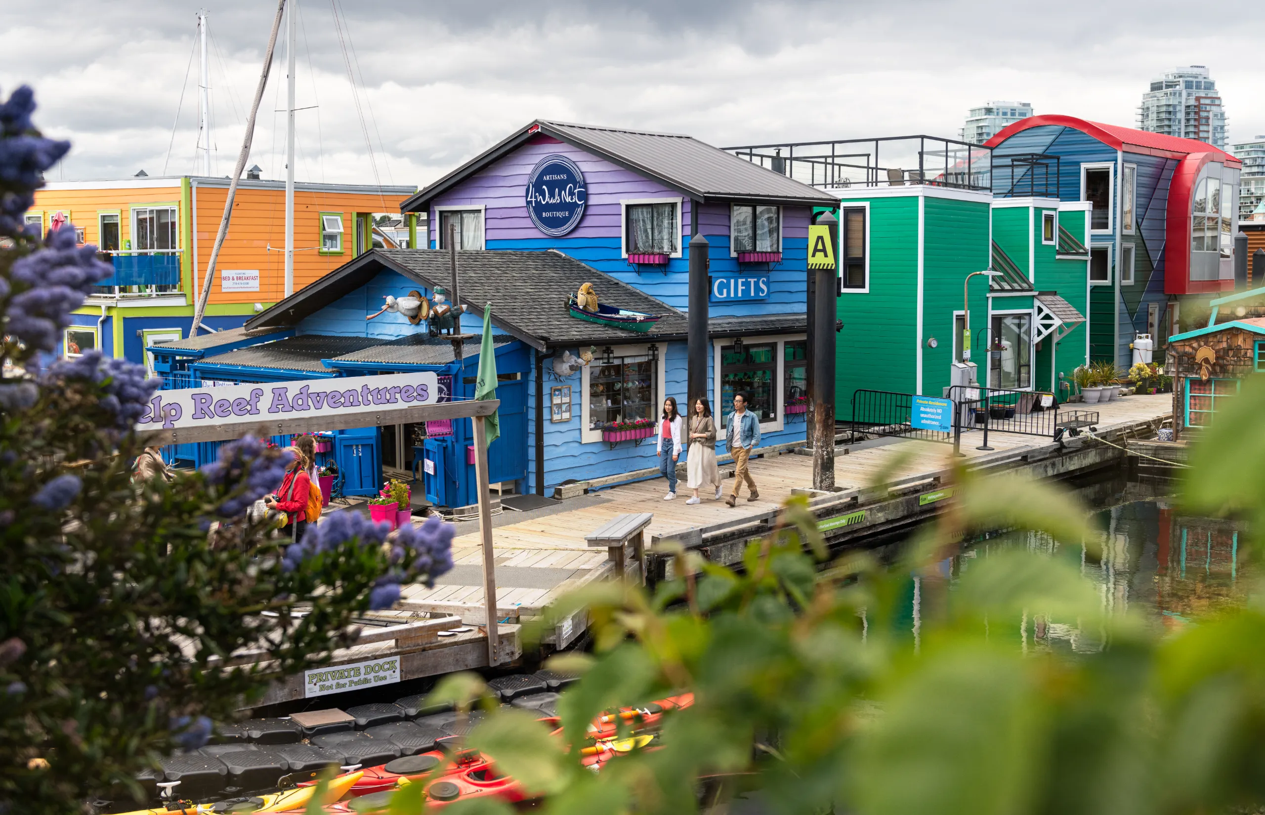 Victoria BC | Fisherman’s Wharf | Credit: Matt Shannon Photography