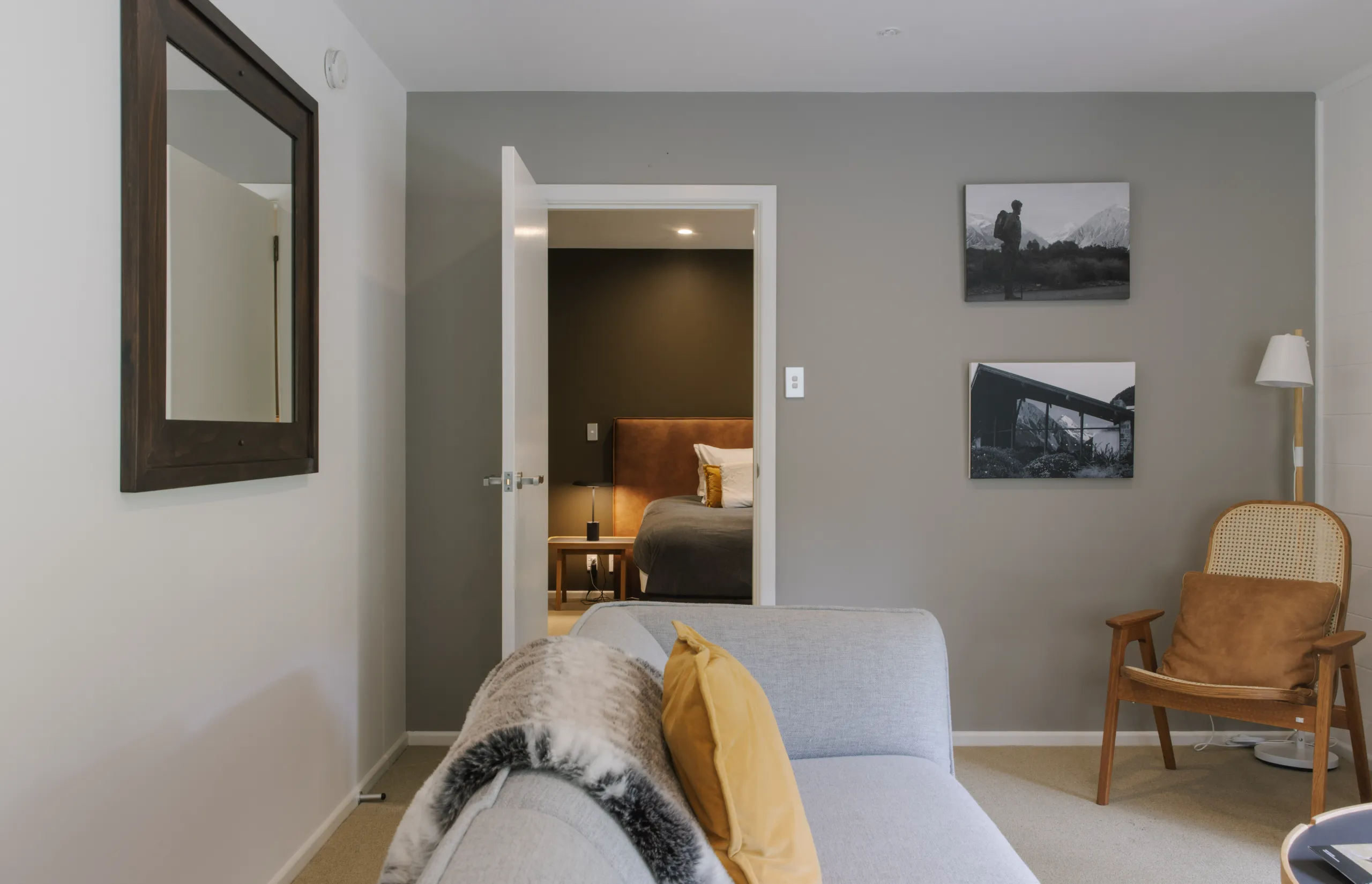 Maruia River Retreat | Master Villa Lounge Area