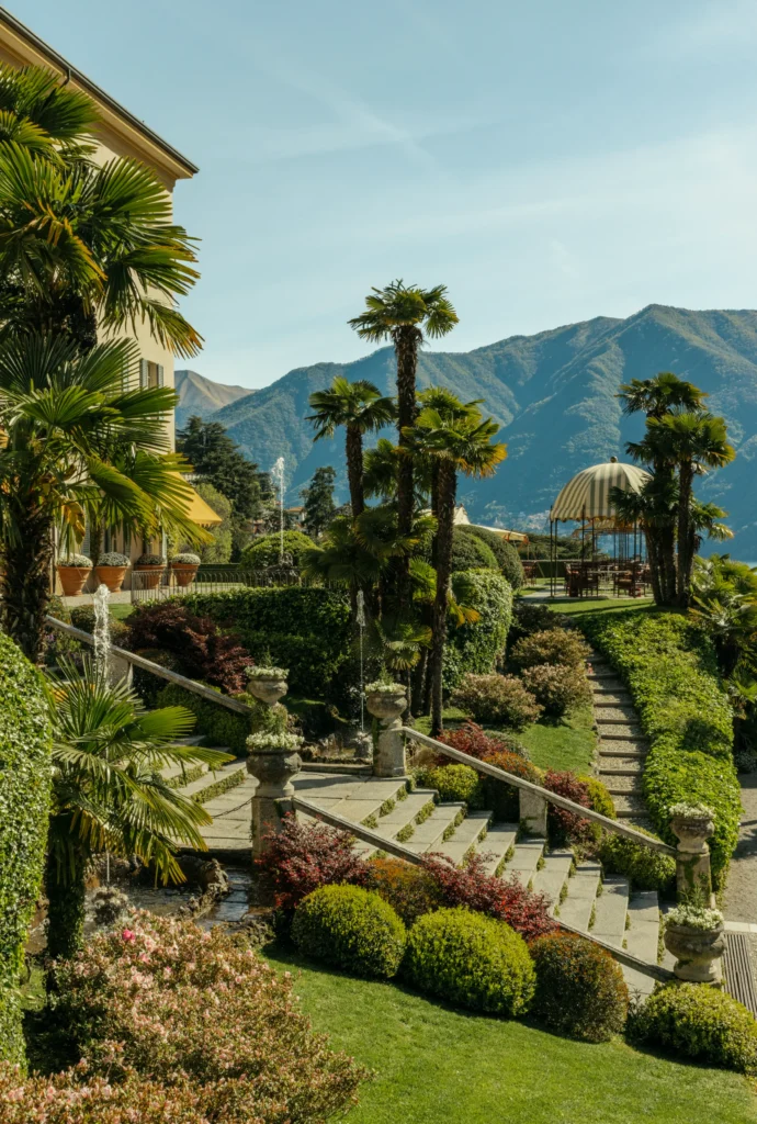 Lake Como | View over the gardens © Ruben Ortiz