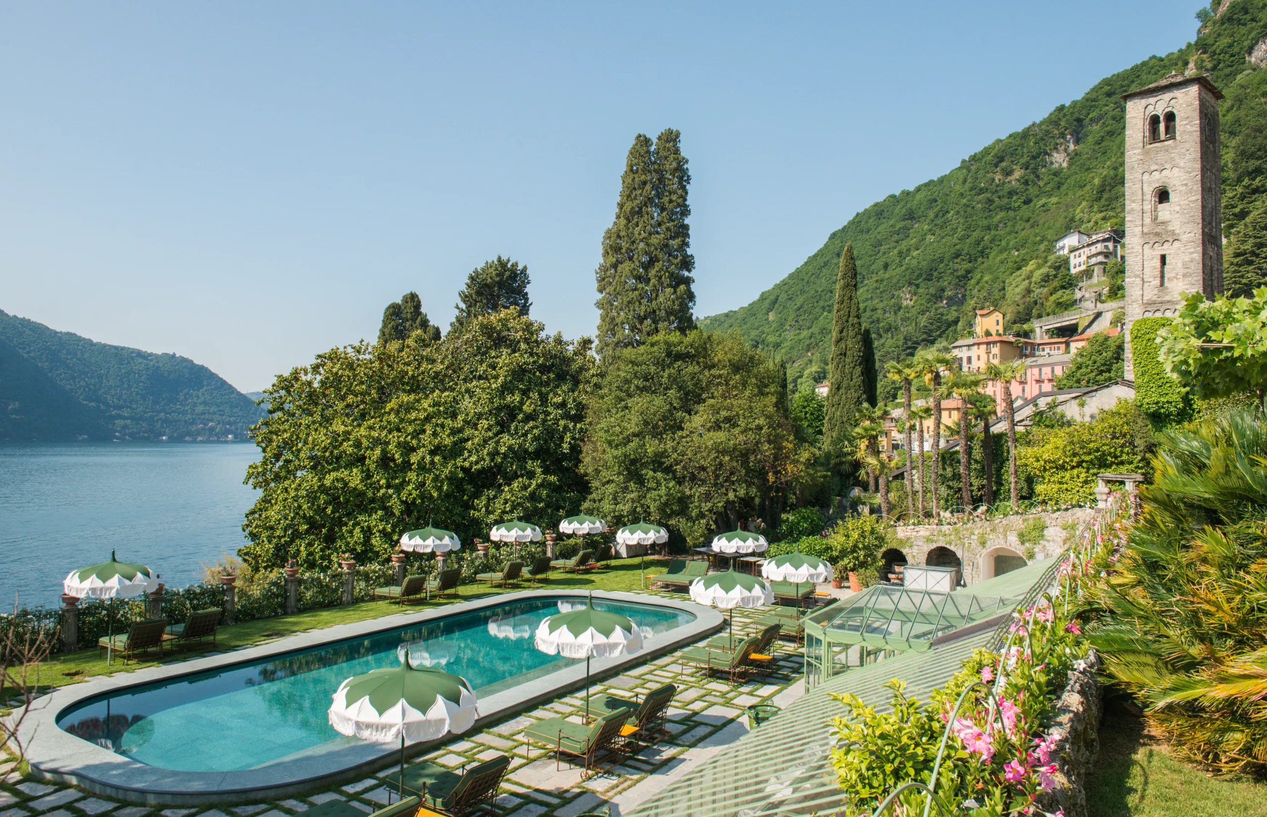 Lake Como | Pool area by La Double J 2 © Ricky Monti