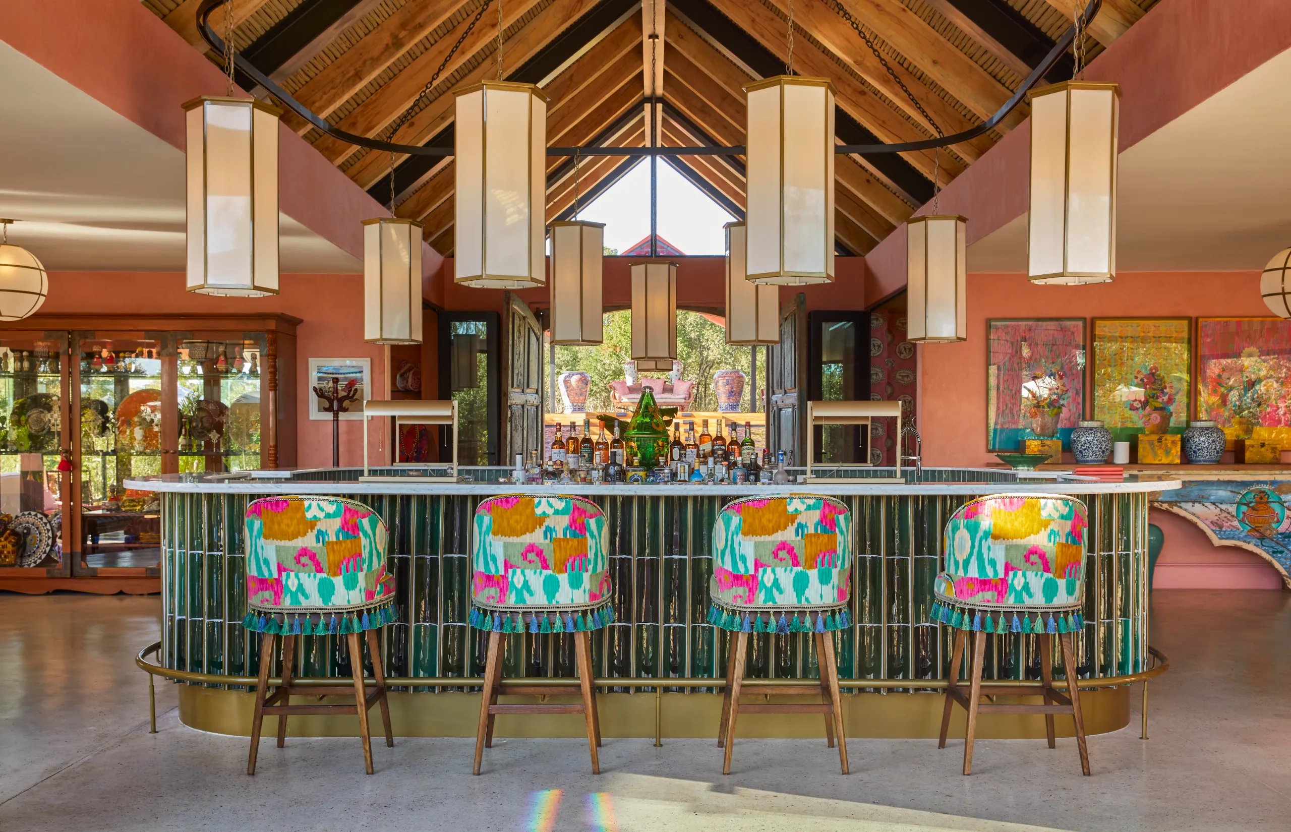 Masiya's Camp at Royal Malewane | Bar | Credit: Greg Cox