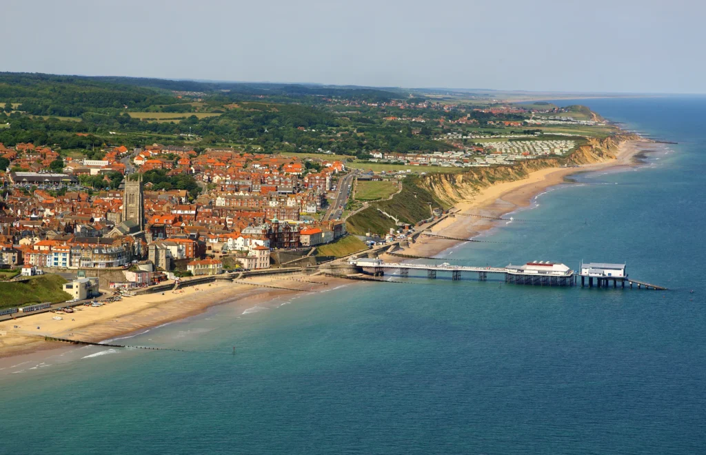 Norfolk Coast | Cromer Aerial | Credit: Mike Page